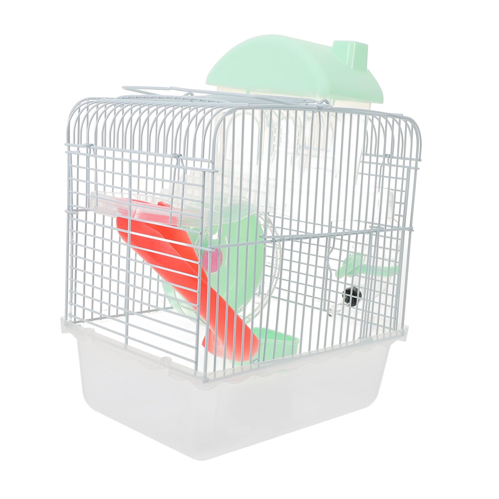 Toyvian Cage pour Hamster à Double Maison Spacieuse pour Hamster Et Chinchilla Cage à Plate-Forme pour Rat pour Animal De Compagnie