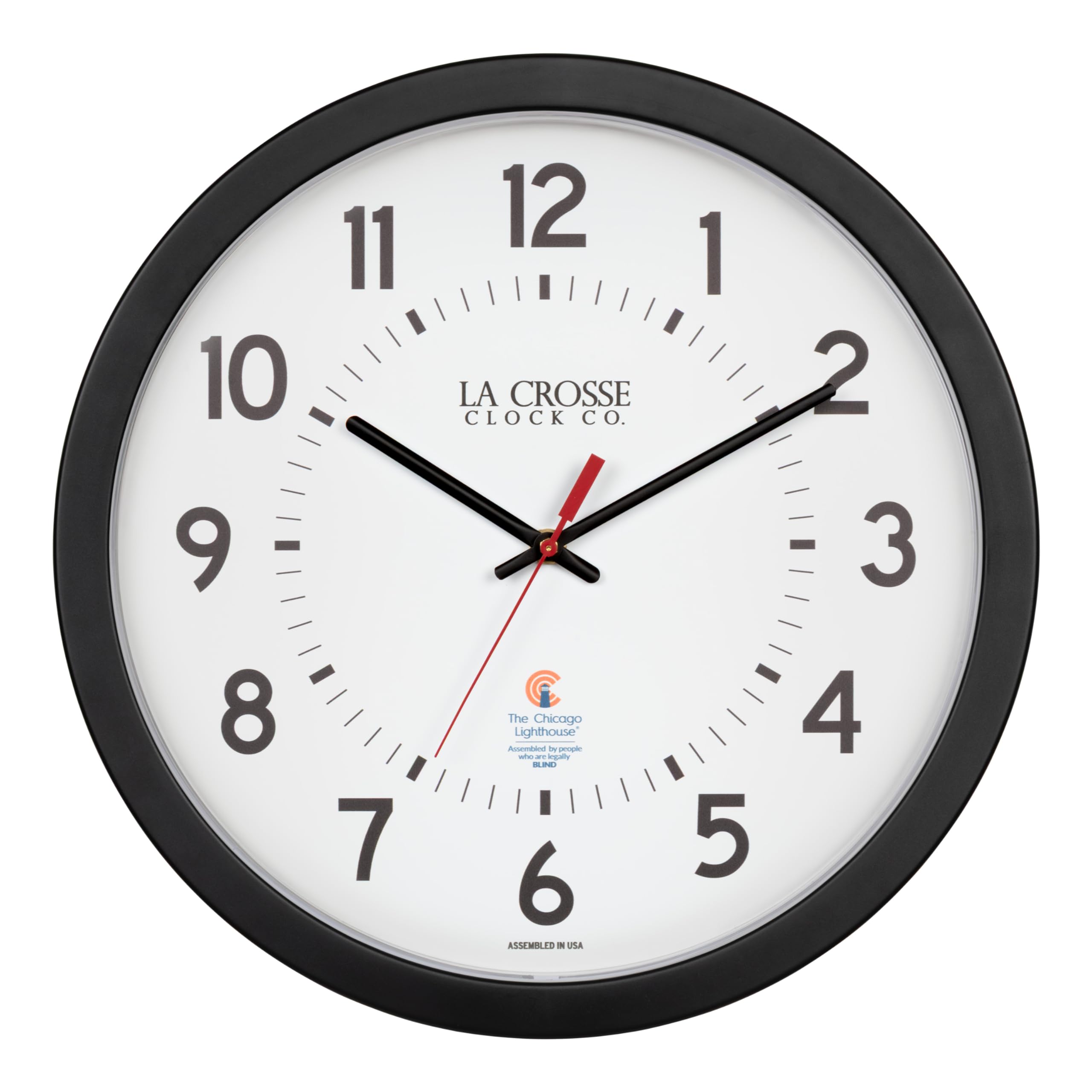 Amazon.com: La Crosse Clock 404-5537 14.5-inch Chicago Lighthouse