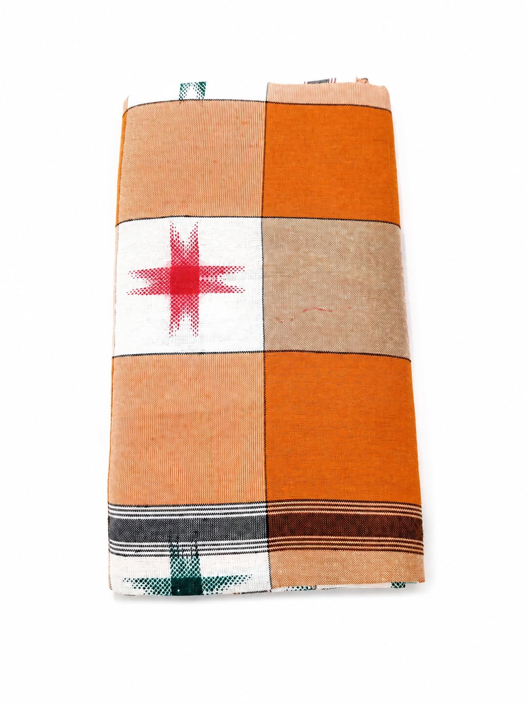 Cotton Sambalpuri Lungi 2.25 Meter Multicolour-image-44