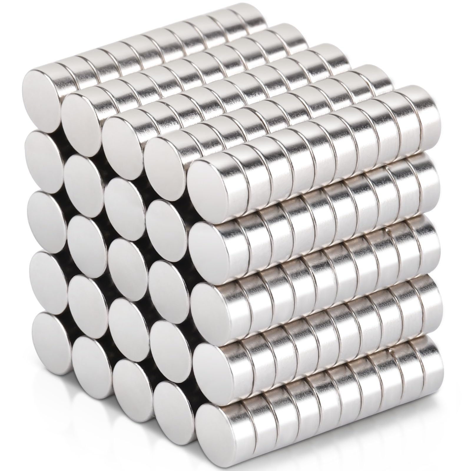 MAGXCENE 100 Pcs Neodymium Magnet, 8 x 1mm Tiny Strong Small Round Magnets with Adhesive, Rare Earth Magnets Strong for Industrial Fridge Whiteboard — Amazon image 13