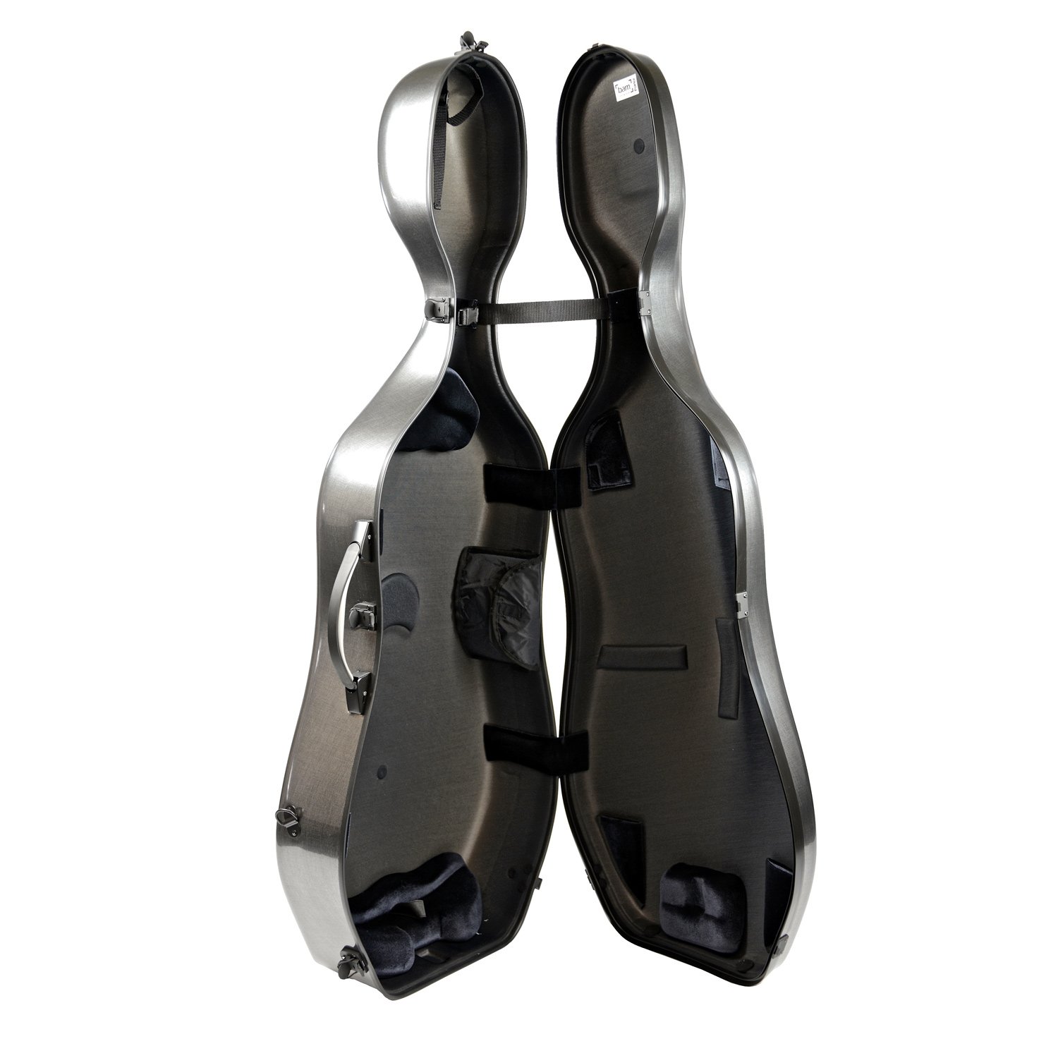 Bam France Hightech Compact 3.5 1004XL Black Lazure 4/4 Cello Case