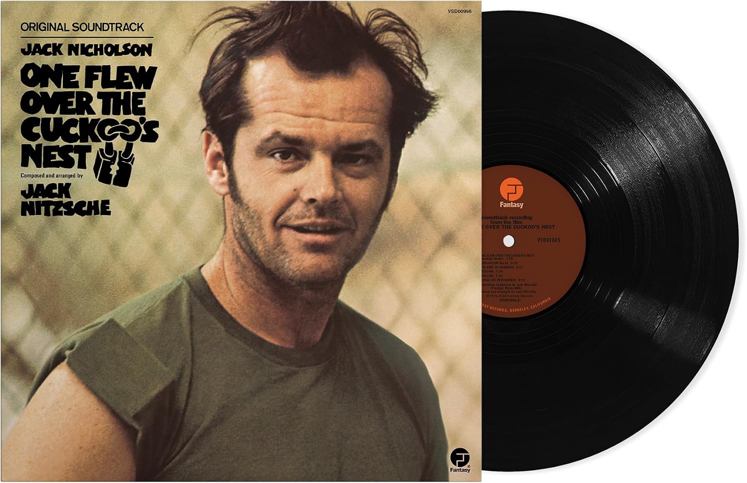 One Flew Over The Cuckoo's Nest Original Soundtrack by Jack Nitzsche — album cover
