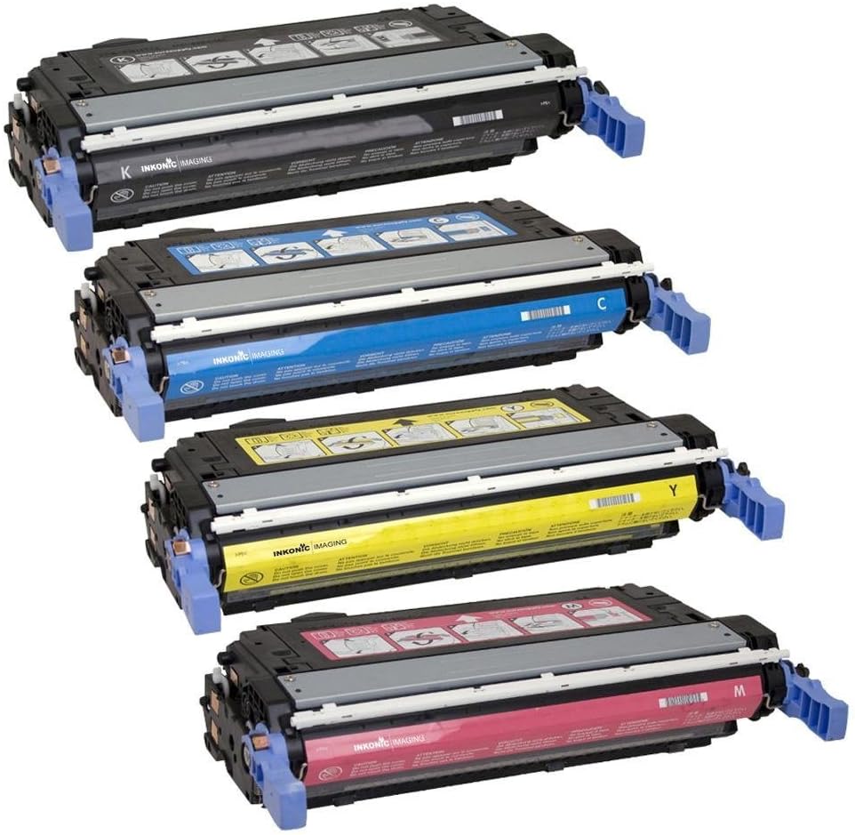 Premium OEM Quality High Yield Hp 4700, 643a, (Q5950a, Q5951a, Q5952a, Q5953a) Toner Cartridges 4 Color Set Professionally Re-manufactured for Hp Color LaserJet 4700, Color LaserJet 4700dn, Color LaserJet 4700dtn, Color LaserJet 4700n, Color LaserJet 4700ph Series Printers (Black, Cyan, Magenta, Yellow)