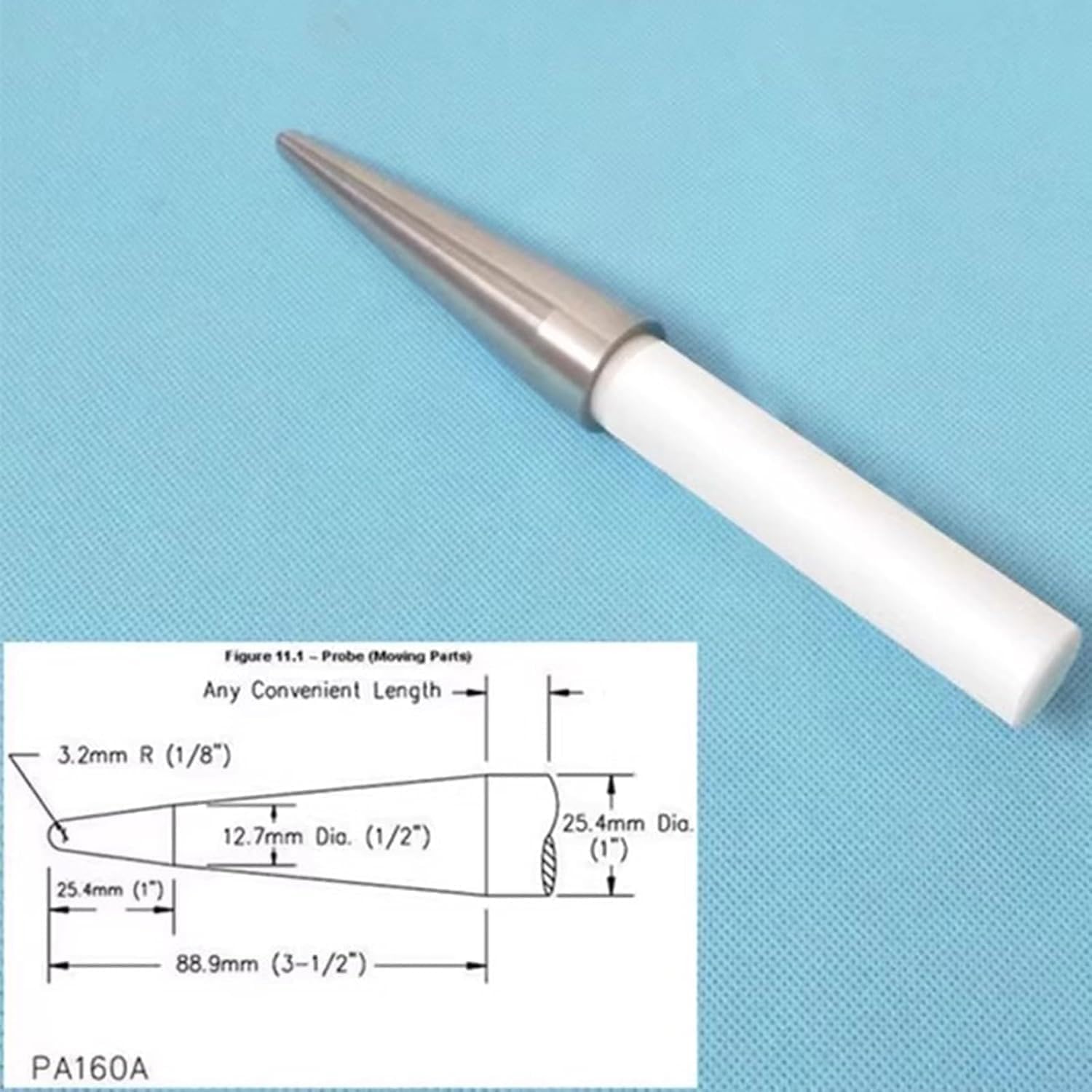 Sonda di prova articolata, sonda elettrica per test di sicurezza, protezione da scosse elettriche, per uso industriale e scientifico