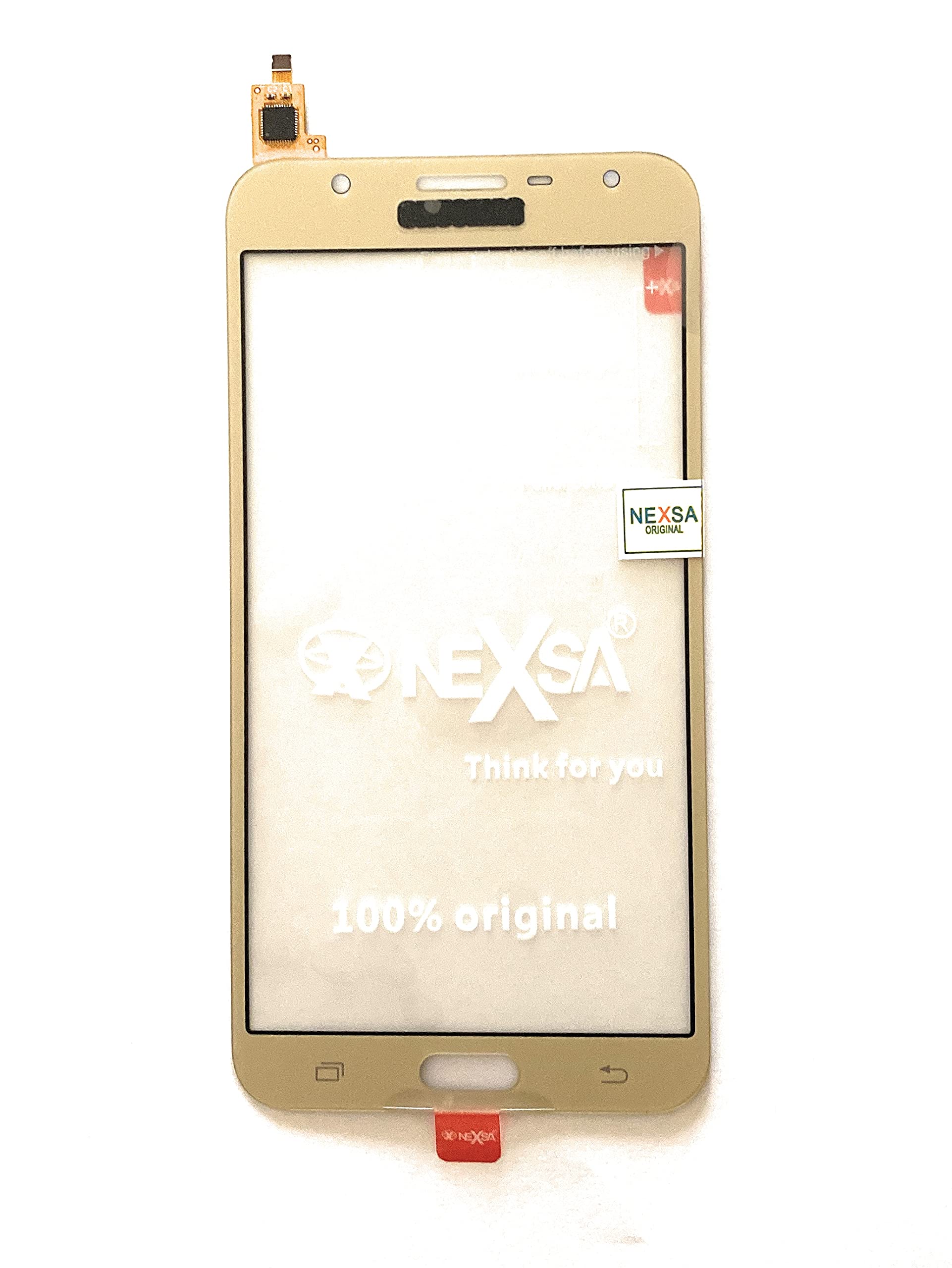 M Touch pad digitizer Front Glass Panel touchpad for Samsung J7 / J7 nxt Next / j700f / j701f (Golden)