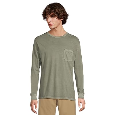 RVCA PTC Pigment Long Sleeve T Shirts Men