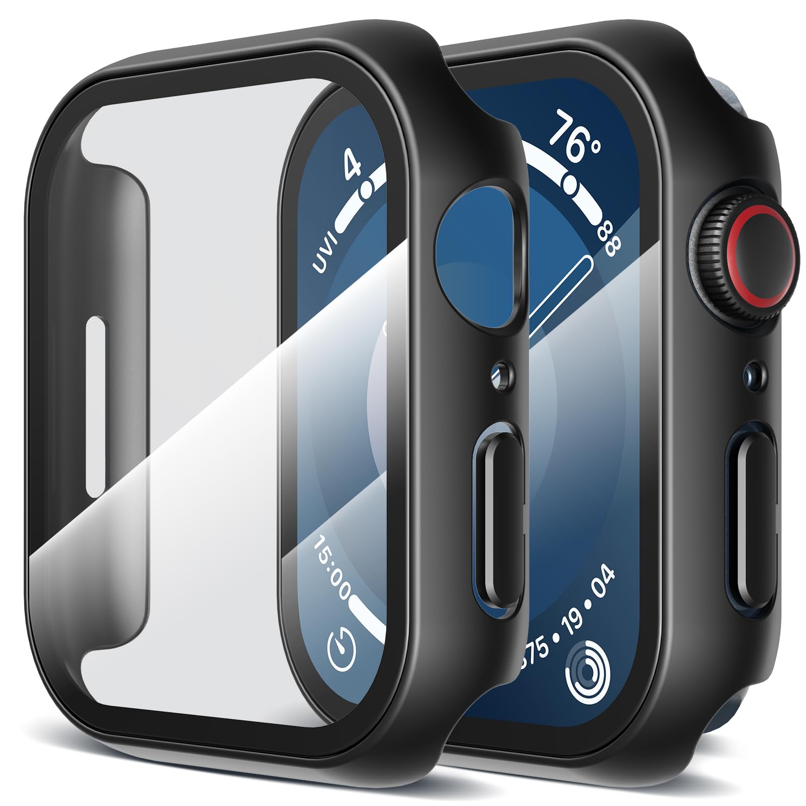 LK Case for Apple Watch Series9/Series8/Series7 45mm with Screen Protector