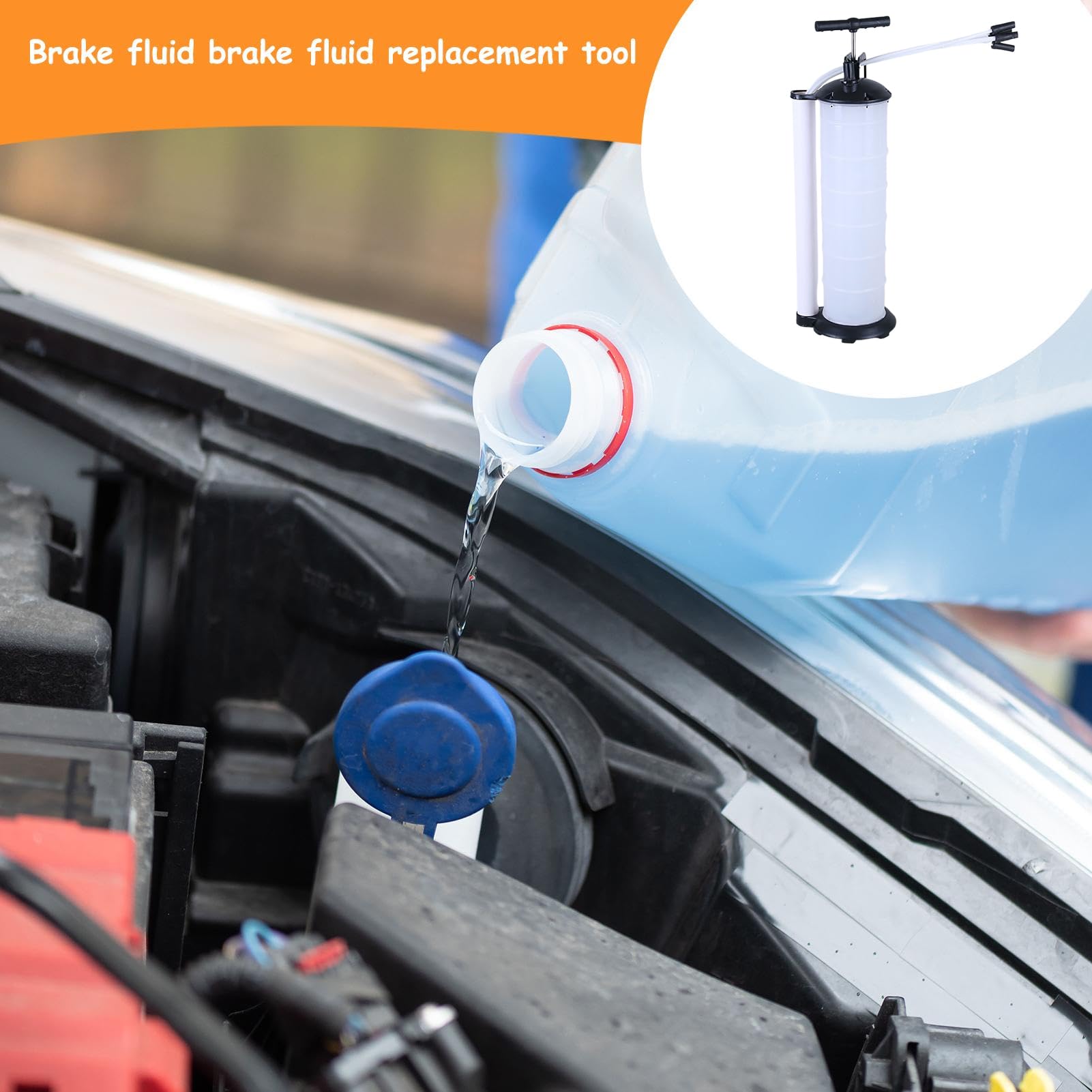 Bomba de fluido, bomba de transferencia de fluidos Extractor manual de y | Bomba de anti-lok de alta resistencia portátil Handheld Hand-Bread Duty-Duty, 7L Gran capacidad para Marine Automotriz
