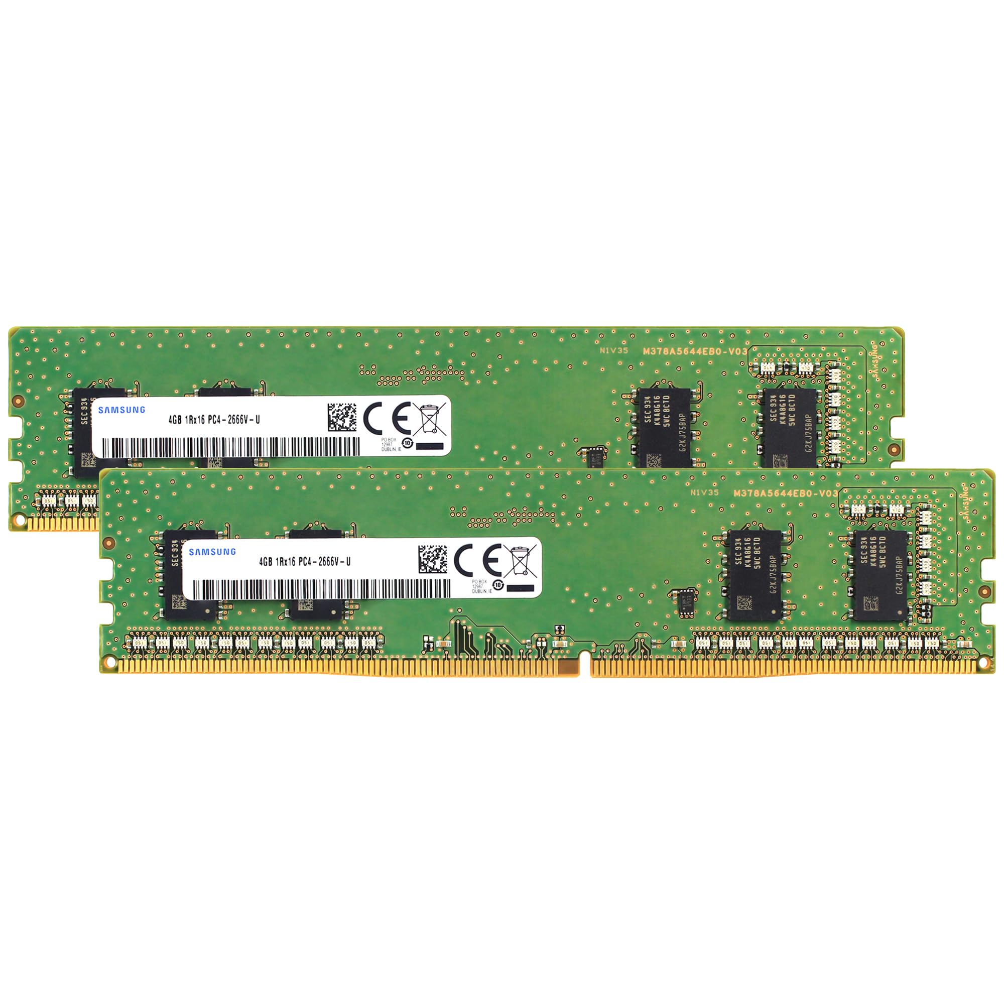 Samsung純正 DDR4-2666 8GBx2 B-die Samsung M471A1K43CB1-CTD 8GB DDR4 PC4-21300, 2666MHZ, 260