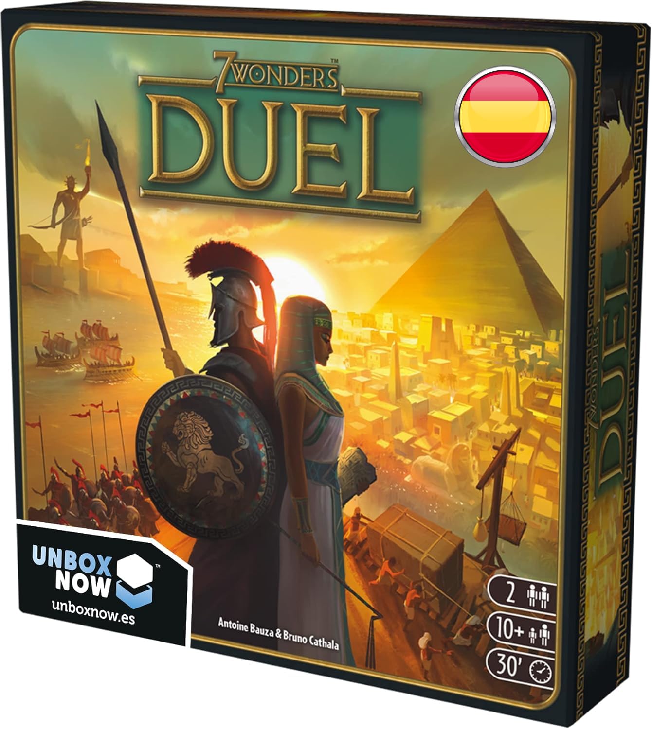 Asmodee 7 Wonders Duel, Juego de Civilizaciones