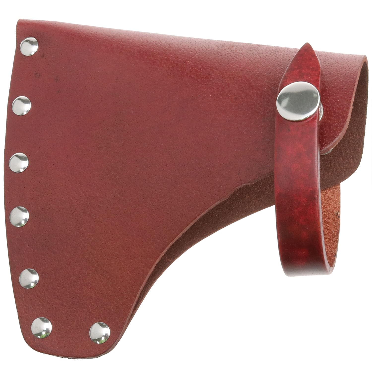 AYLIFU 1PCS Leather Hatchet Axe Sheath Double Hatchet Sheath Axe Sheath Axe Cover Axe Cover with Belt Loop Brown