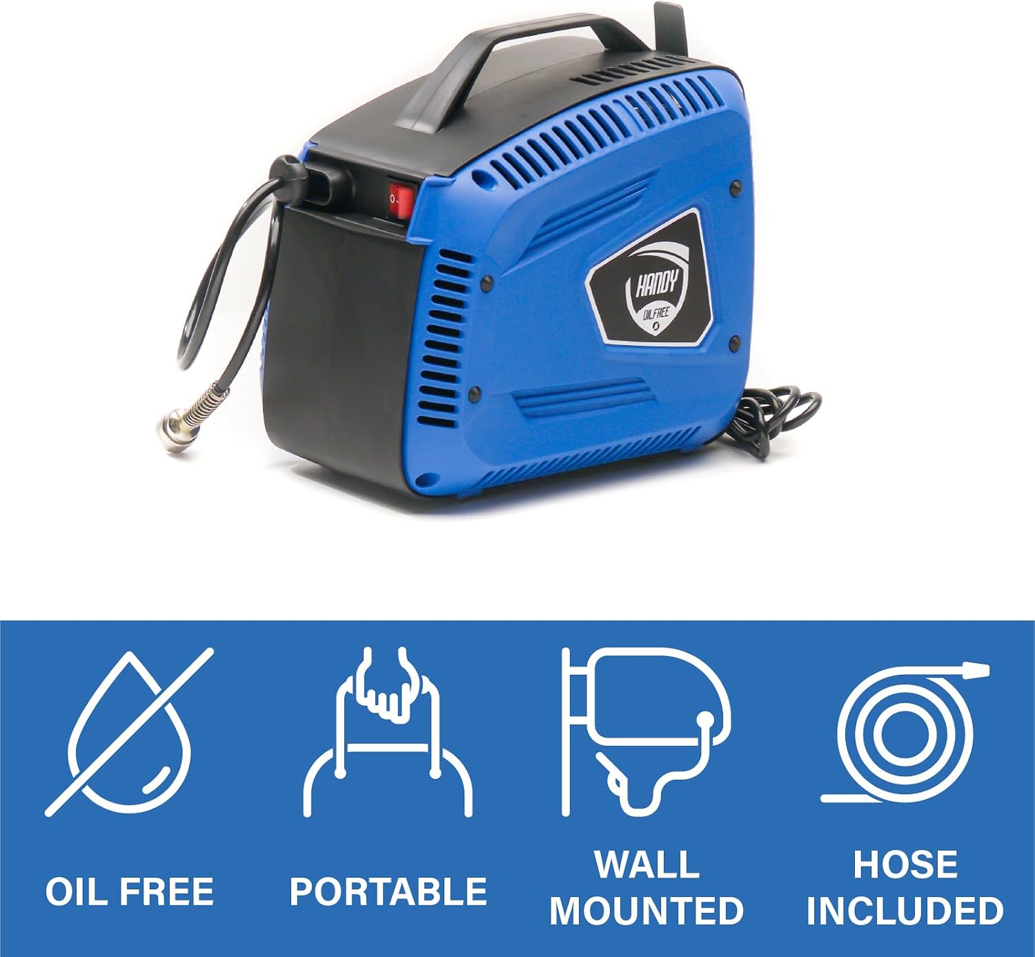 ഫ്രണ്ട് view of ABAC HANDY Air Compressor
