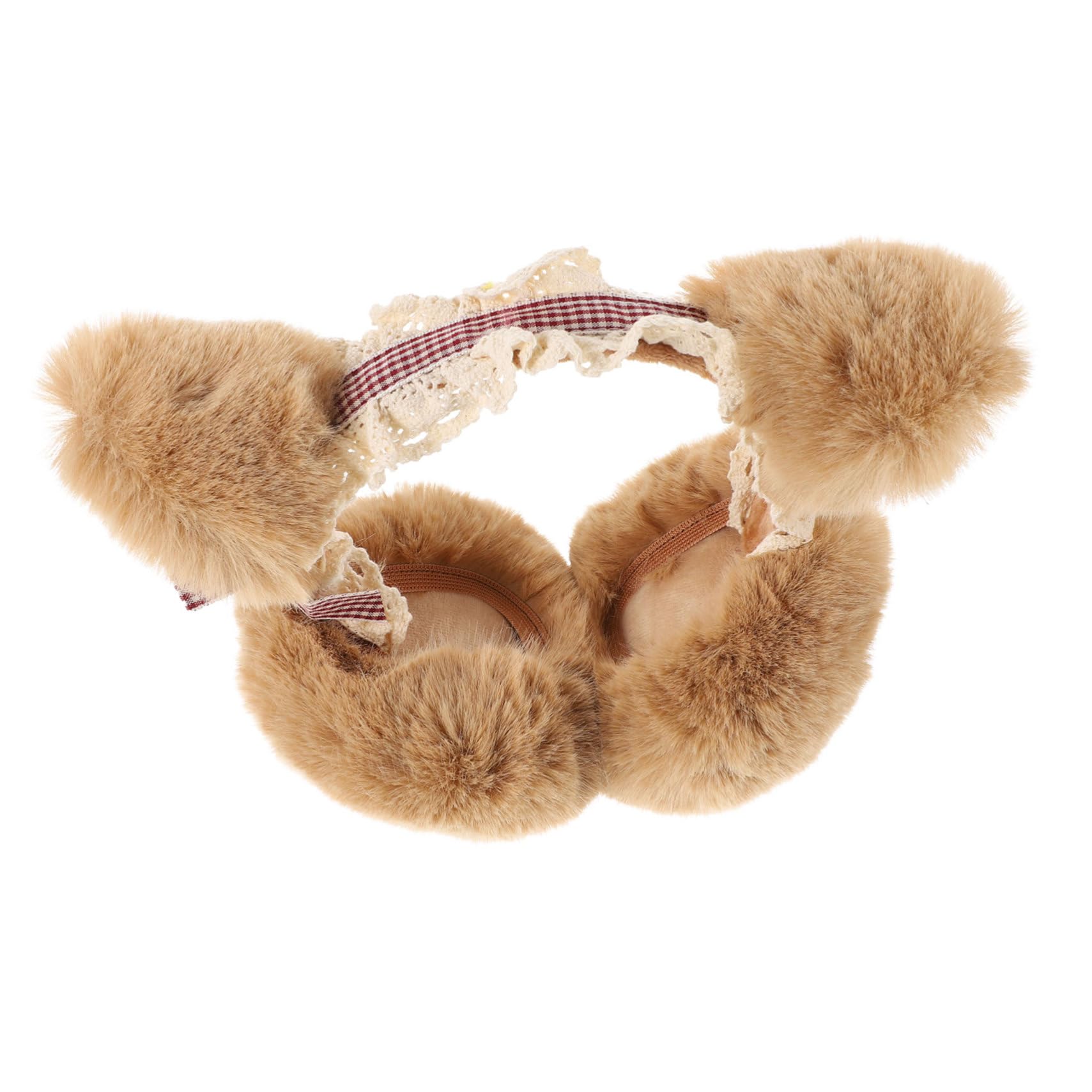 3piezas Orejeras De Invierno Para Mujer Protección Auditiva De Poliester Earmuffs Plegables y Ligeras Diseño Elegante Accesorio Para Mantener El Calor