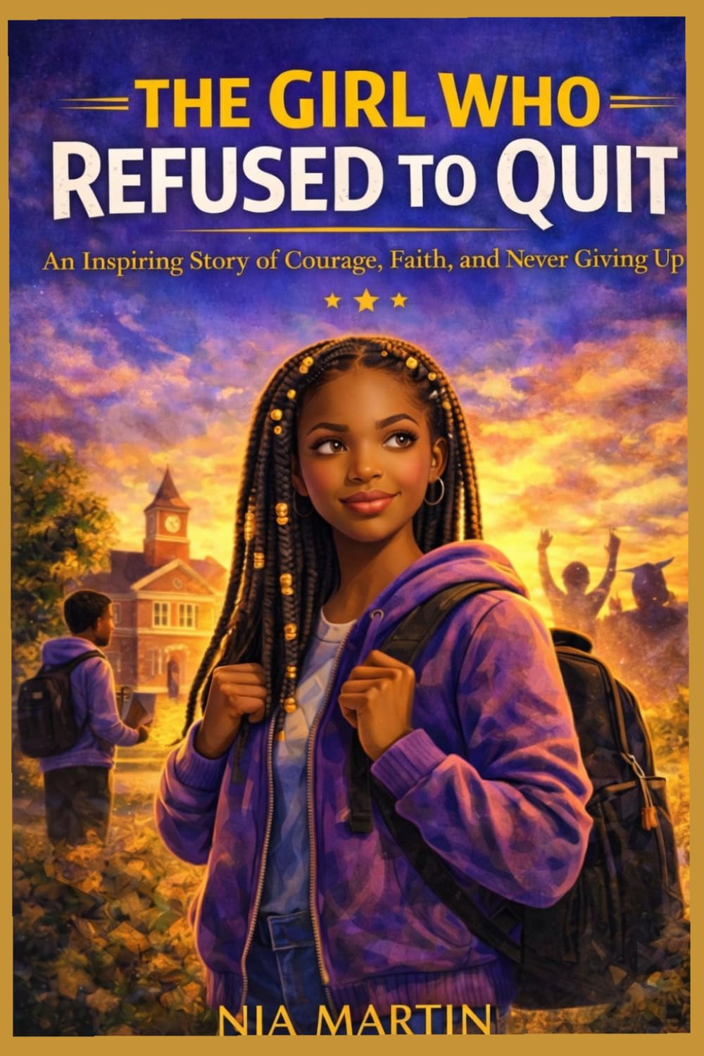 THE GIRL WHO REFUSED TO QUIT: An Inspiring Story of Courage, Faith, and Never Giving Up