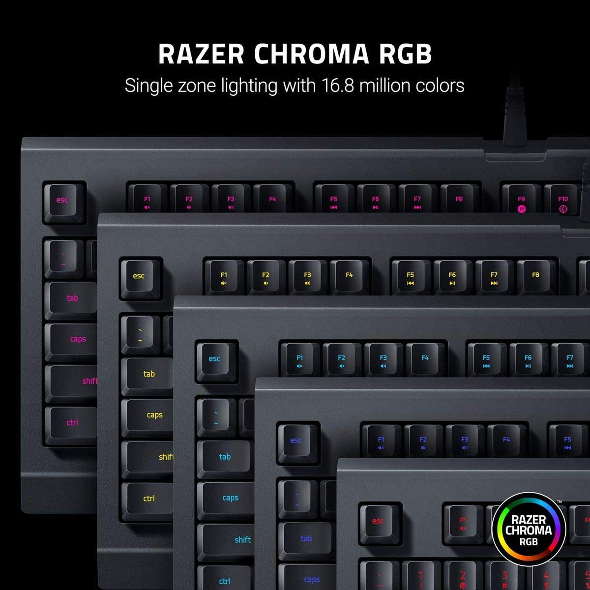 Razer Power Up Bundle Pacchetto Composto da Una Tastiera Cynosa Lite IT-Layout, Mouse Viper e Auricolare Kraken X Lite