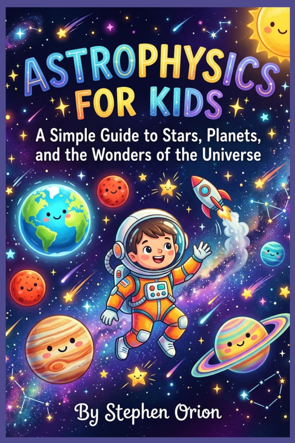 Astrophysics for kids: A Simple Guide to Stars, Planets, and the Wonders of the Universe