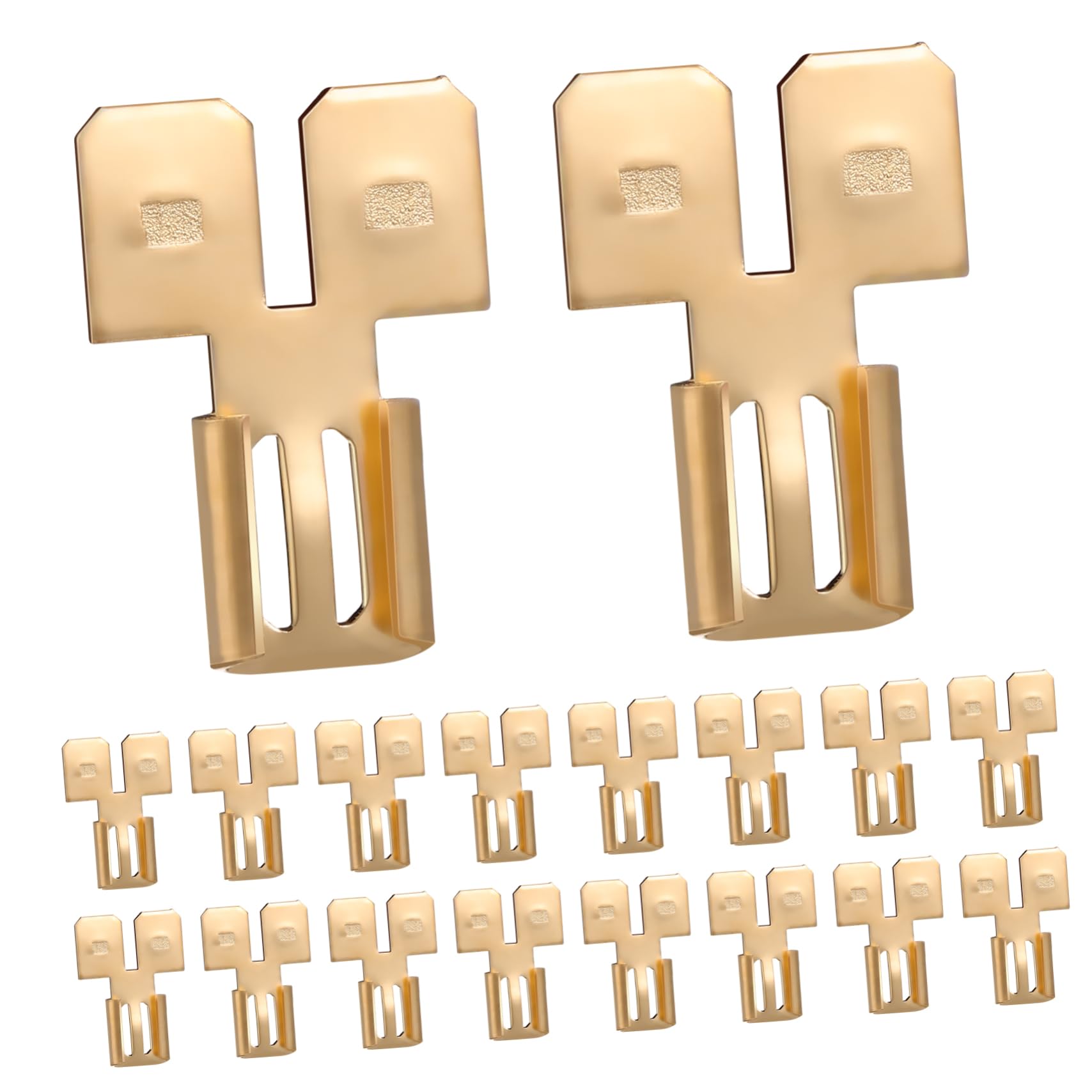 Veemoon Quick Disconnect Adapters Electric Wire Terminals 50pcs Insulated Wire Connectors Spade Terminal Connectors Kit