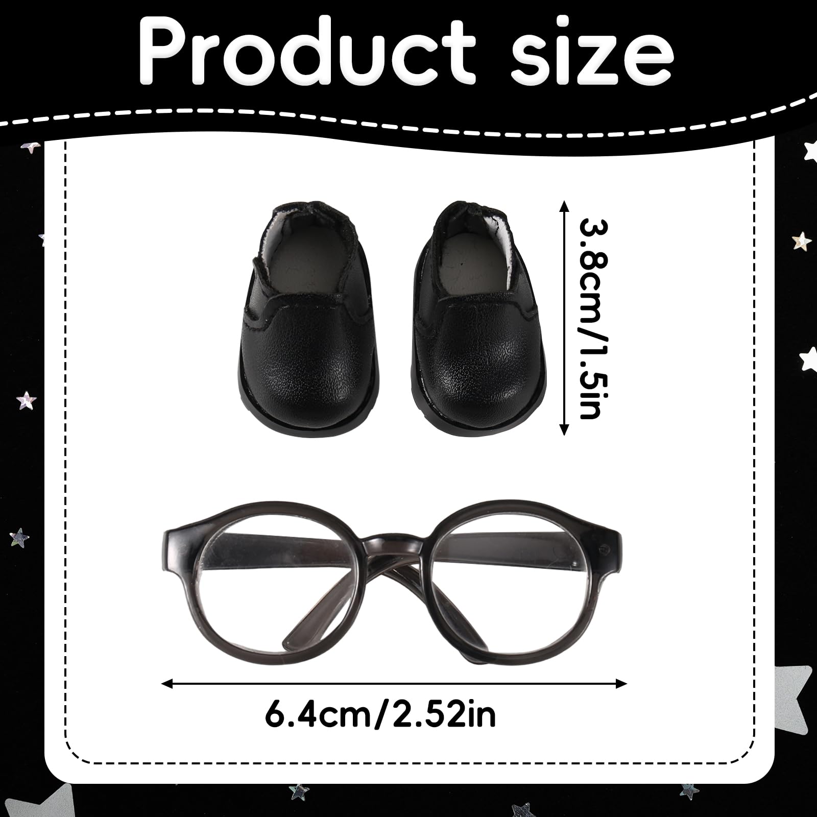 Set Accessori Per Bambola Con Occhiali Da Sole, Collana E Scarpe - Elegante E Alla Moda - Regalo Per Collezionisti
