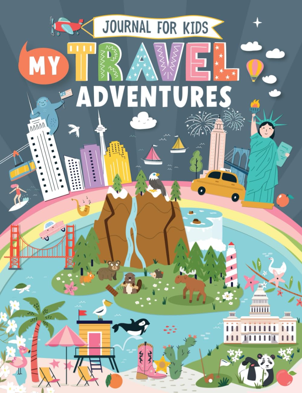 My Travel Adventures Journal for Kids: With Interactive Writing Prompts, Drawing Activities & Fun Layouts for Children to Chronicle Family Trips. For Girls & Boys (Ages 8-12)