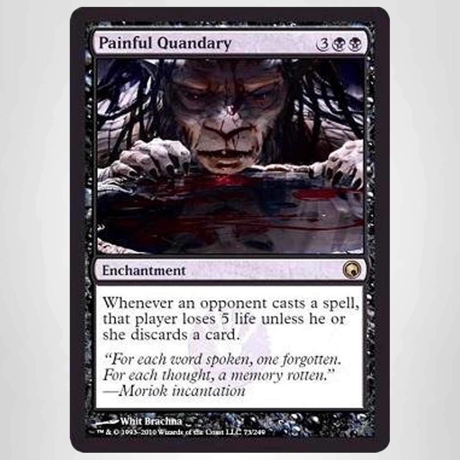 mtg legendary creature cards with flavor text quotes Amazon.com: Magic: the Gathering - Painful Quandary