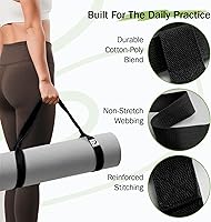 Vista 3 de Slim Panda Yoga Mat Straps for Carrying, Adjustable Yoga Mat Carrier Sling Fits All Mats(Mat Not Included)