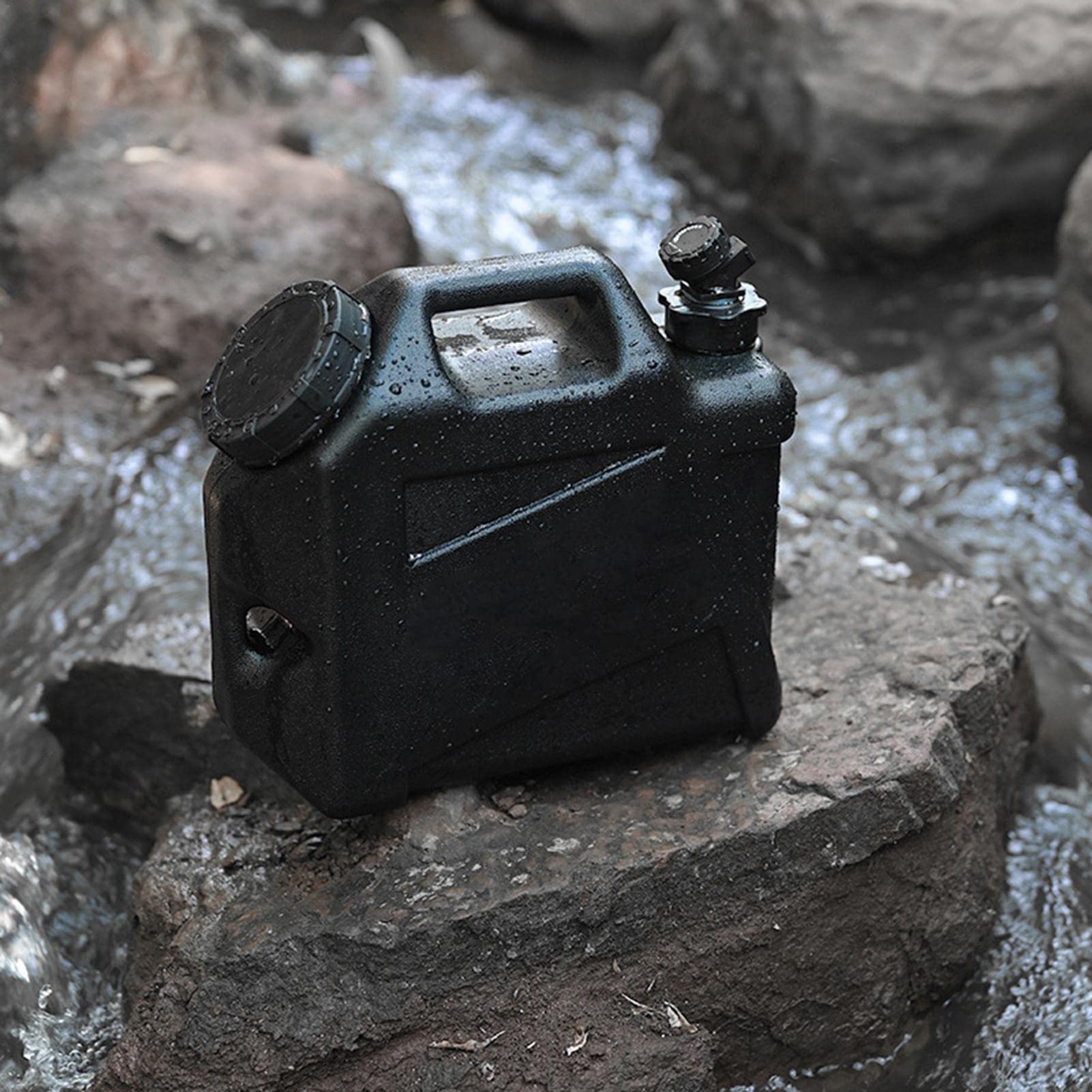 Tanica Per Acqua Potabile Da 30 Litri Con Rubinetto Zincato - Ideale Per Campeggio E Emergenze