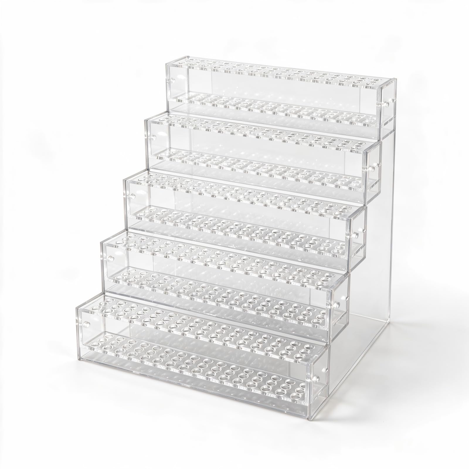 Yixannx Versatile Acrylic Pen Holder 5 Tier Display Solution Showcasing