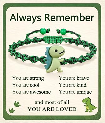 Dinosaur Bracelet for Boys Kids Gifts for Birthday Christmas