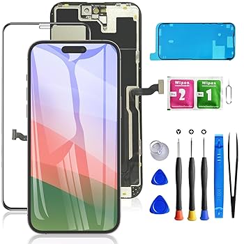Picky　iPhone14 Amazon.com: SIMDOG for iPhone 14 Screen Replacement Kit 6.1