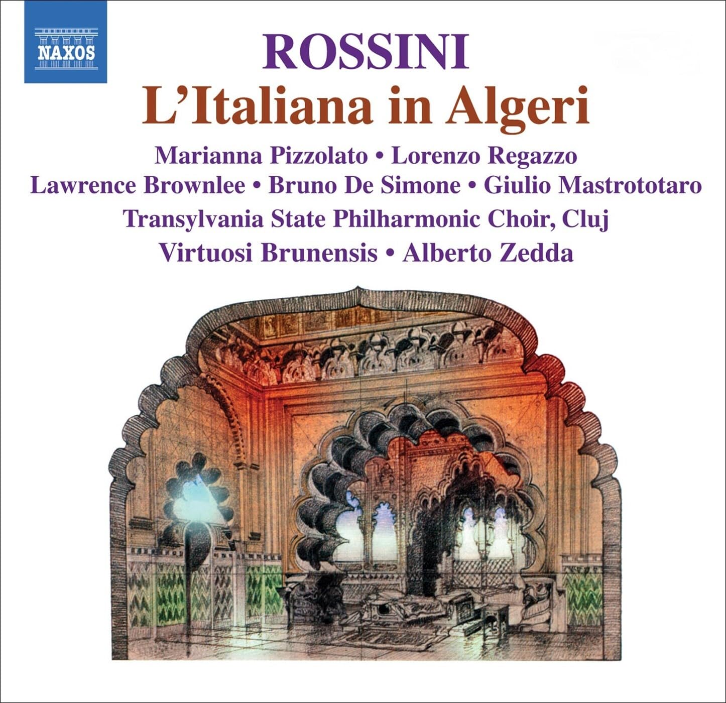 Lorenzo Regazzo, Ruth Gonzalez, Elsa Giannoulidou, Giulio Mastrototaro, Lawrence Brownlee, Marianna Pizzolato, Bruno de Simone, The Transylvania State Philharmonic Choir, Virtuosi Brunensis & Alberto Zedda