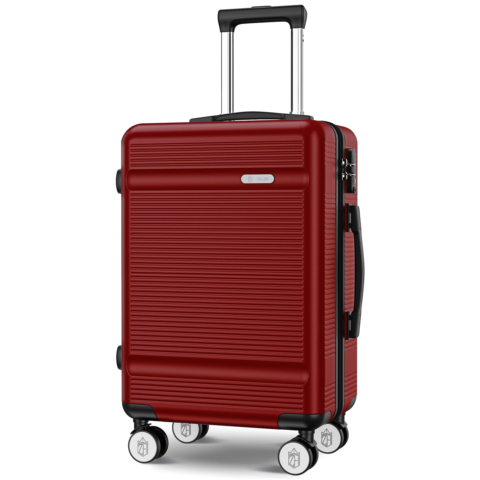 Photo 1 of (READ NOTES) Zitahli Carry on Luggage, Expandable Luggage Suitcase, Hardside Luggage with TSA Lock Spinner Wheels YKK zippers, 20in (Wine Red)