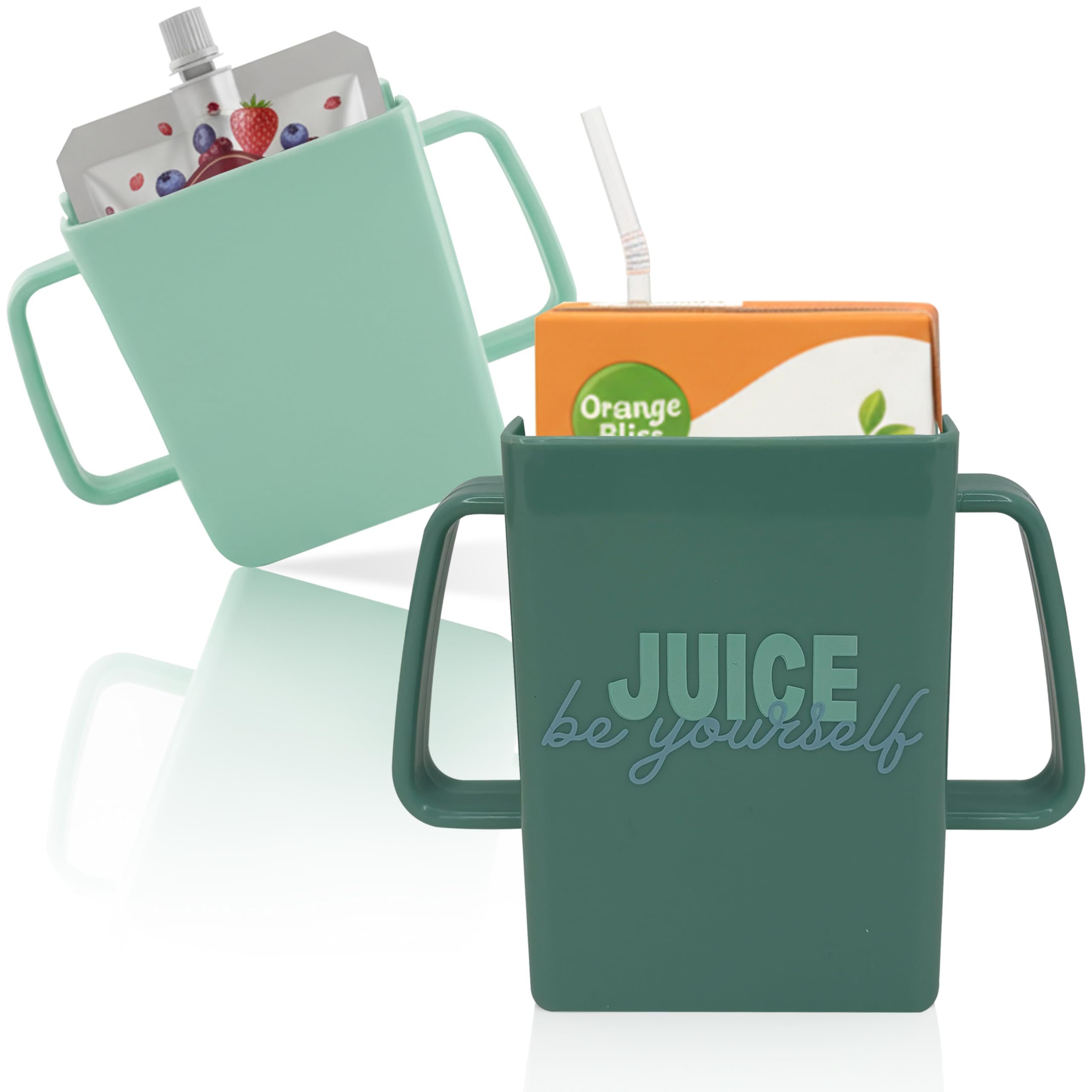 Amazon.com: Mommy's Helper Juice Box Buddies, No-Squeeze Juice