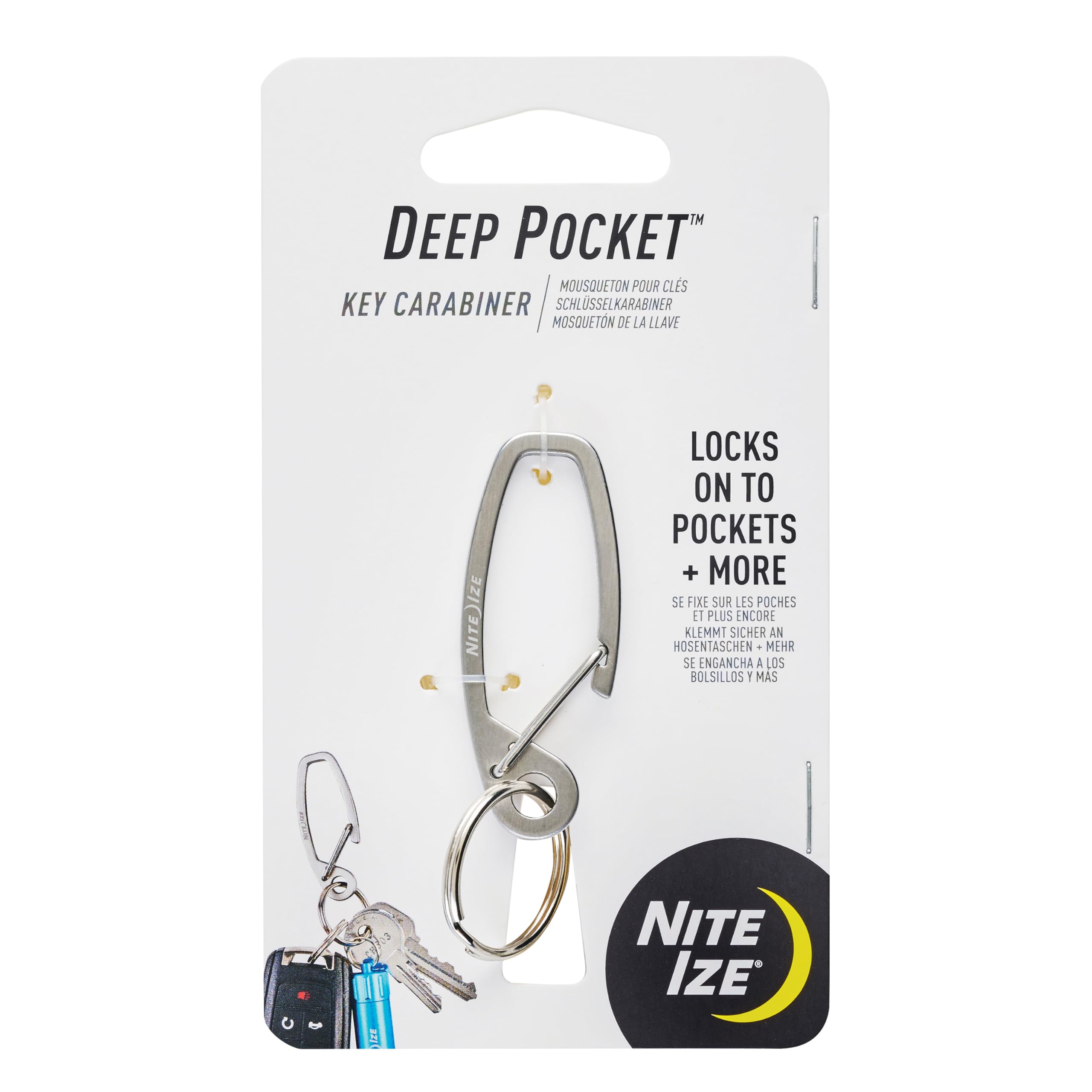 Nite IZE Deep Pocket™ Key Carabiner : Amazon.ca: Home