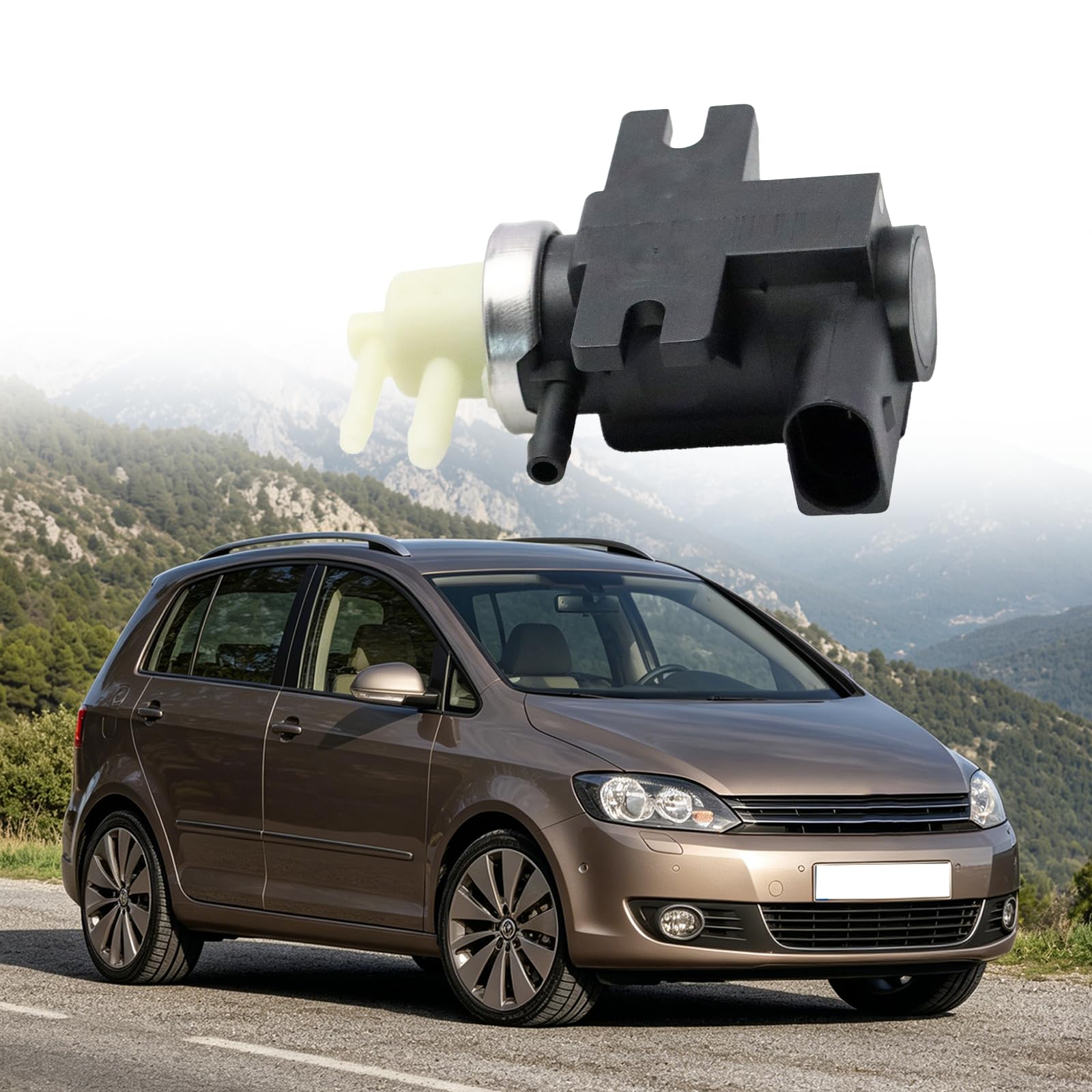 Électrovanne de pression, électrovanne de pression turbo compatible avec A3 Passat Golf Beetle 1J0906627B 1K0906627A 1K0906627B