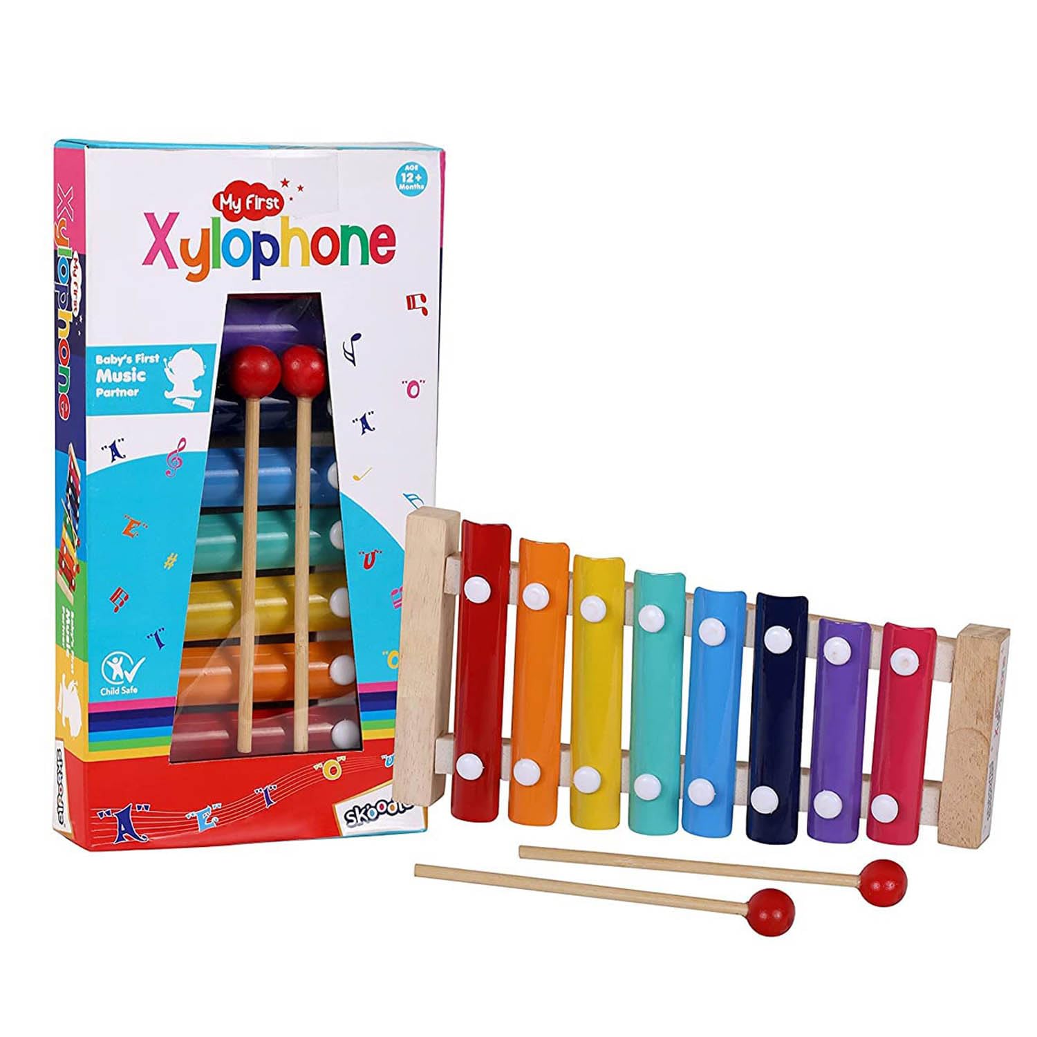 Skoodle My First Xylophone for Kids and Toddlers at ₹234 (53% Off) – Amazon
