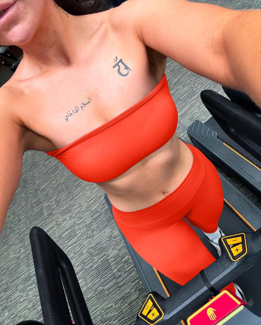 Impact Backless Bandeau Sports Strapless Bra Yoga Top Women Workout Fitness Gym Outdoor Strappy Tops - Image 6