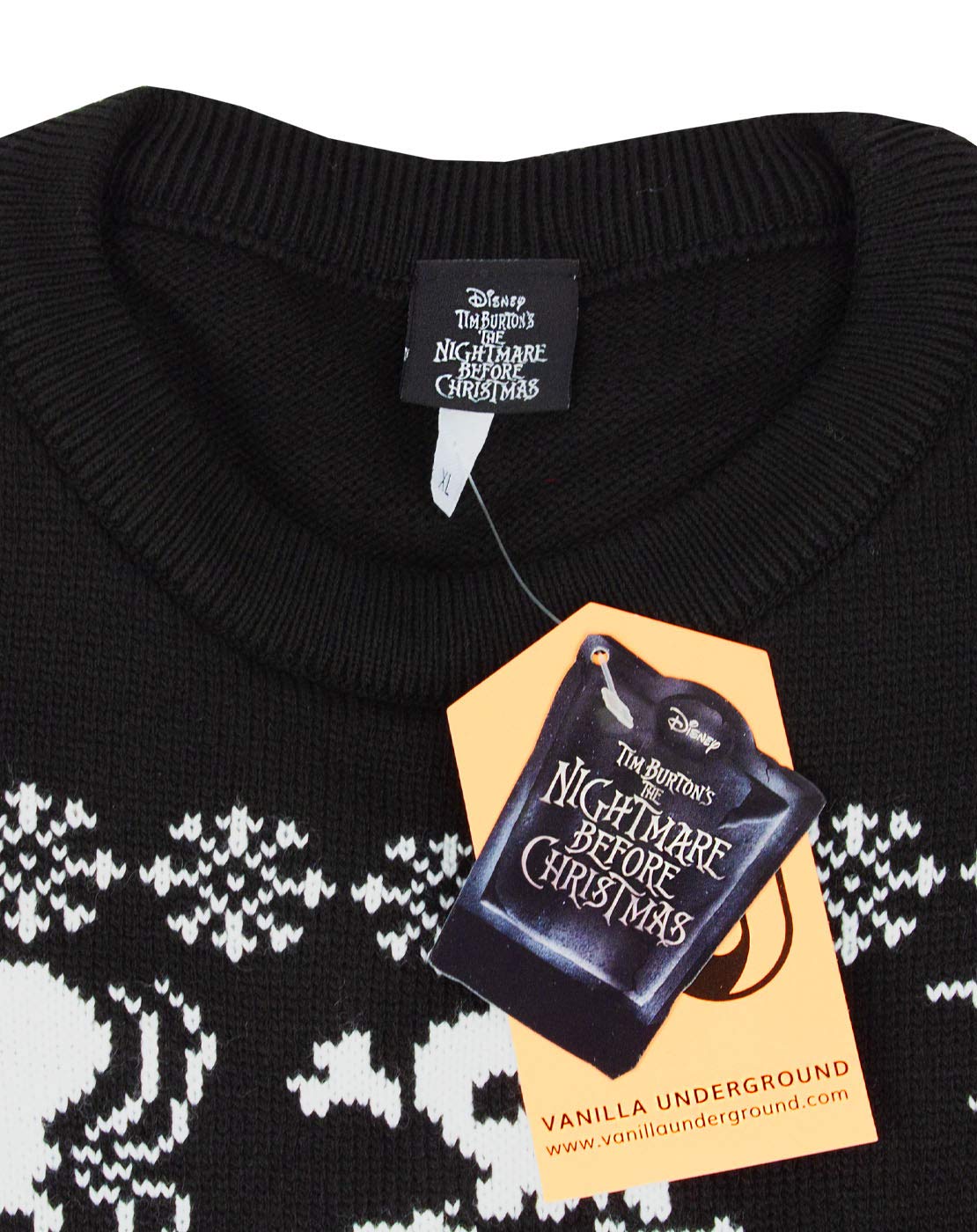 The Nightmare Before Christmas Jack Skellington de Punto Jumper