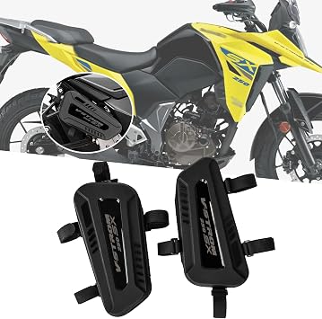 For V-Strom 250SX V-Strom 250 Motorcycle saddle bag waterproof triangle frame bag hard shell side hanging bag seat tube accessories storage bag V-Strom 250SX