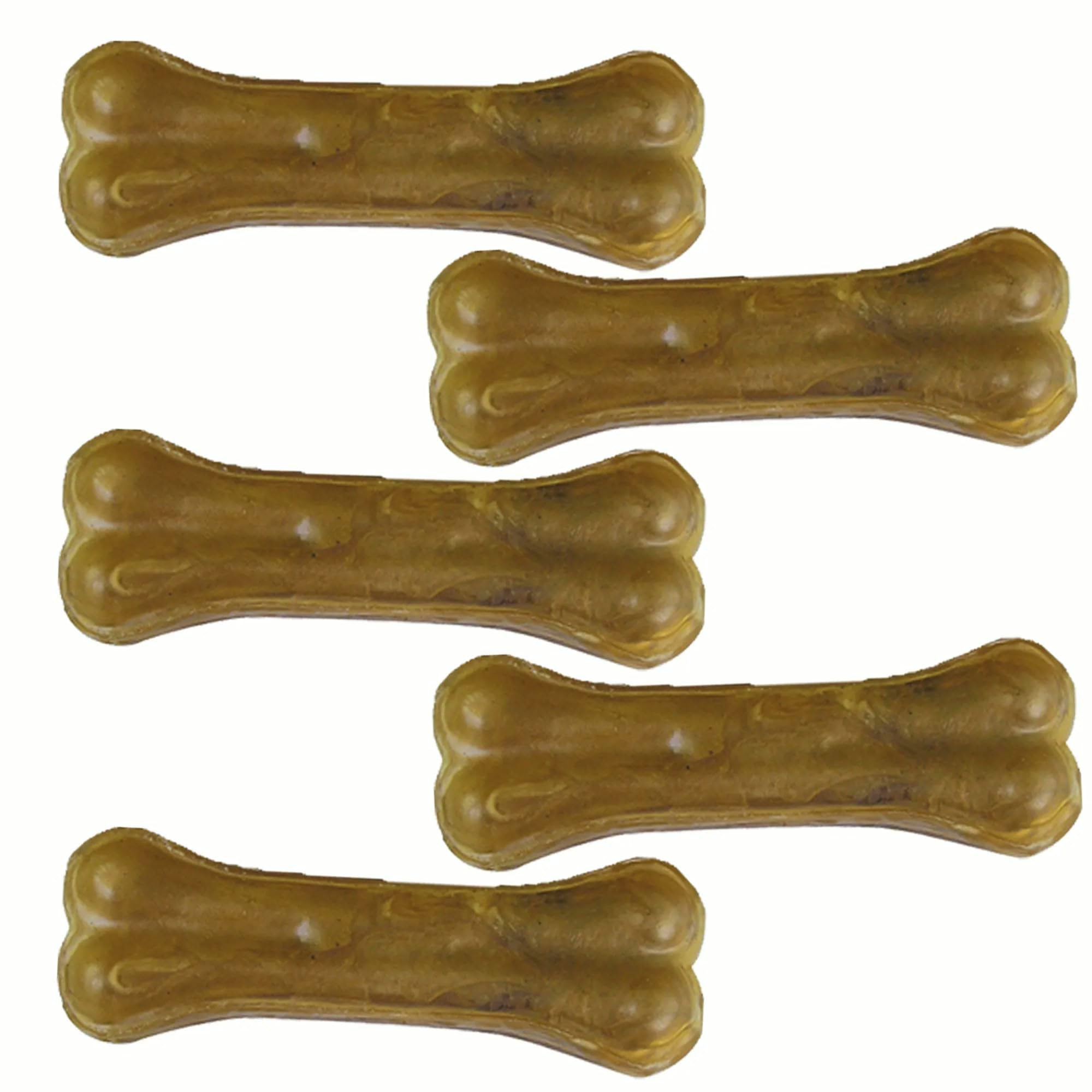 Schecker Hundesnack - Kauknochen - 5 STK. á 16 cm 450g - mit zahnreinigender Wirkung