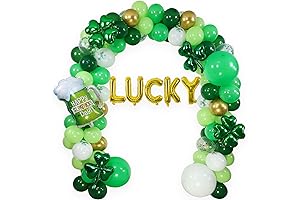 St. Patrick's Day Balloon Garland Arch Kit: Celebrate the Luck of the Irish