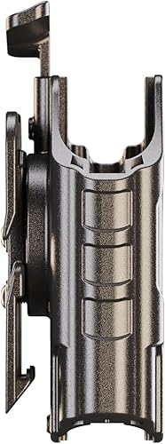 Miniatura 2 de Orpaz Delta G19 - Funda de rodamiento de luz compatible con funda Glock 19 con luz, adaptador modular de linterna de nivel II y tapa protectora de