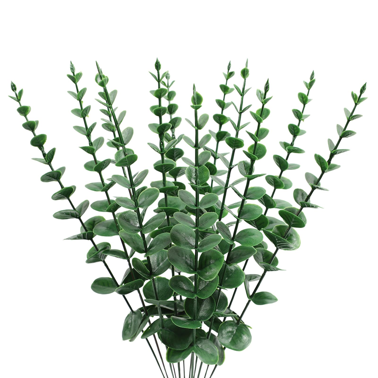 Centerpiece Decor Greenery Picks Bundle, 24 Piece Faux Foliage for Vases, Table Arrangements and Home Styling Use Faux Greenery Picks Bundle Artificial Foliage Vase Filler Centerpiece Decor Home Table