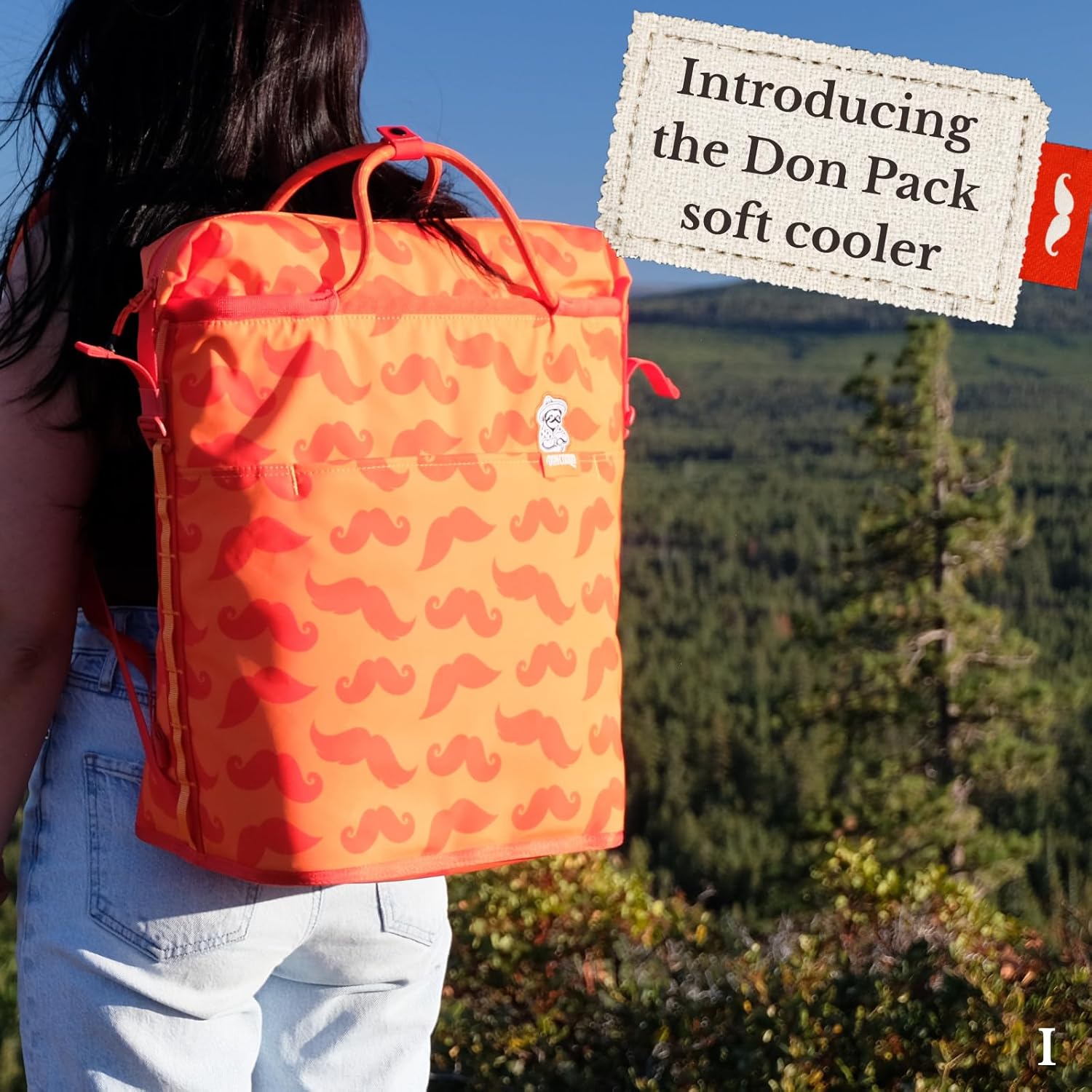Don Coolio Pack - Insulated Backpack Cooler, 36 Can Soft Cooler Bag, 20L Capacity Hands Free, Leakproof & Waterproof, Portable for Beach, Travel, Camping & Hiking