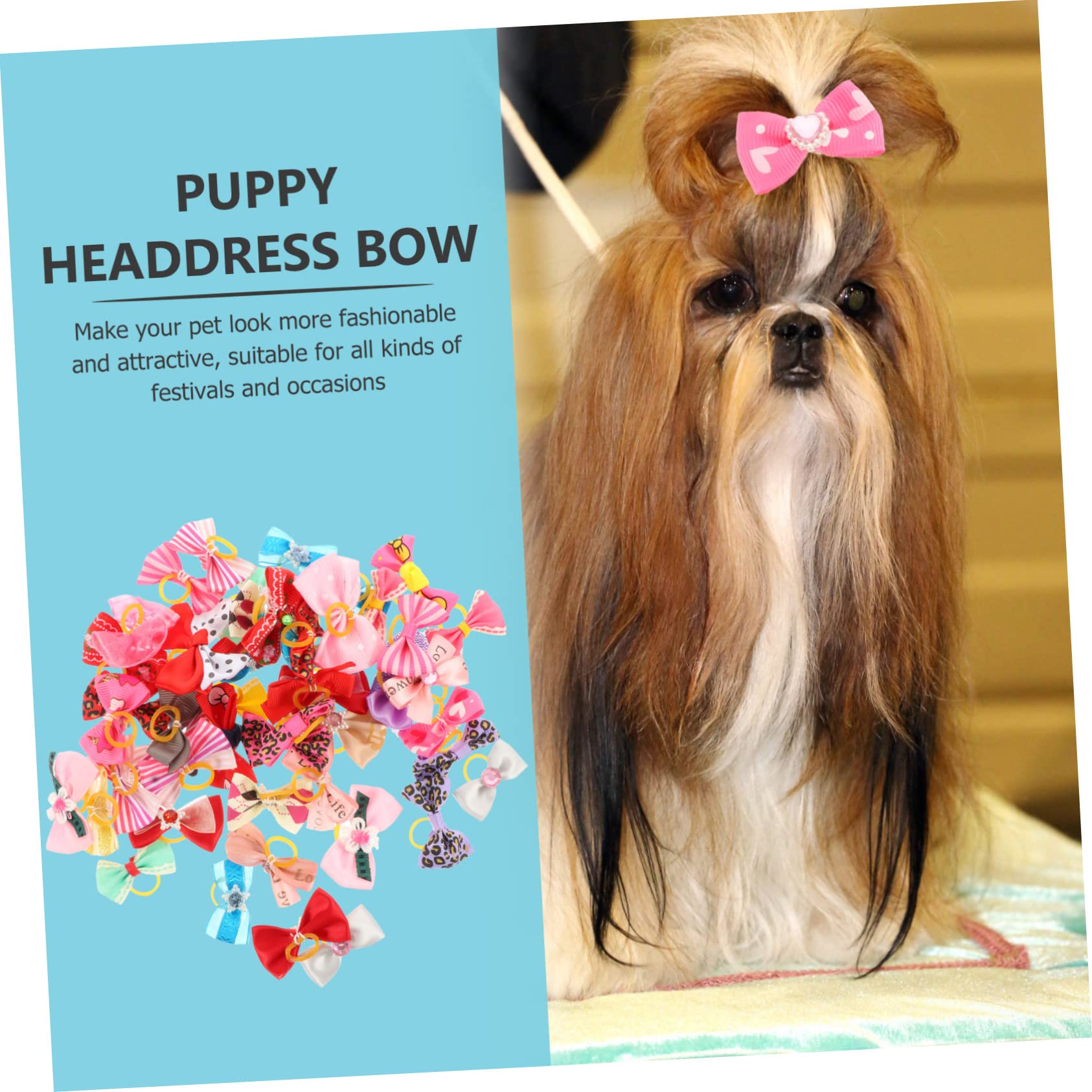 J Hixixi Halloween Pet Dog Cat Hair Bows Puppy Grooming | Meses sin interés
