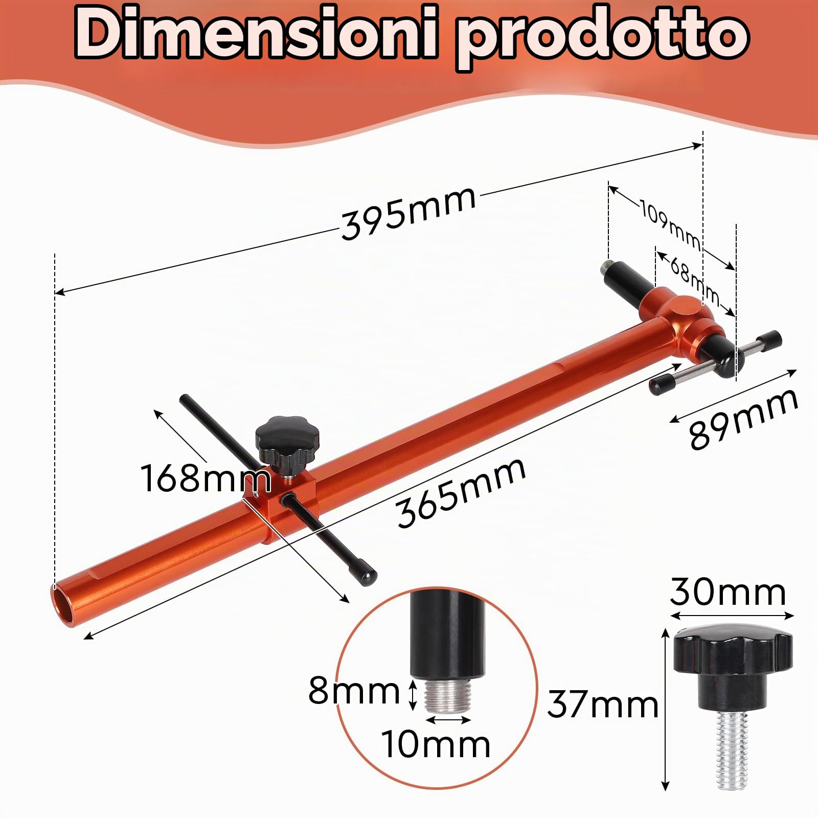 EFUTURETIME Dima Raddrizza Forcellino Cambio Bici 12"-29" | Allineatore Forcellino per Ruote da 12", 14", 16", 18", 20", 22", 24", 26", 27,5" e 29"