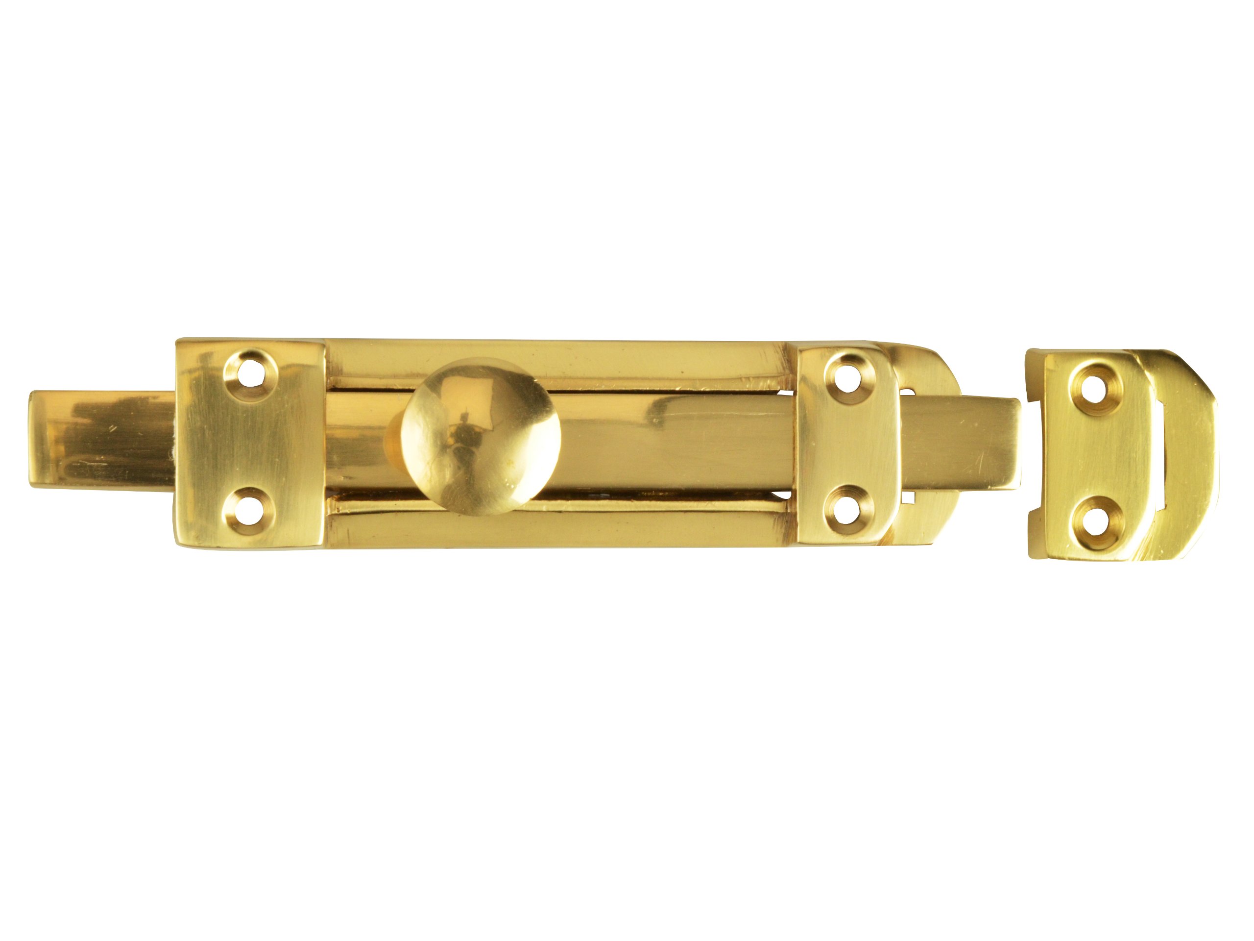 Forgefix Forge 150Mm Door Bolt Heavy With Brass Finish