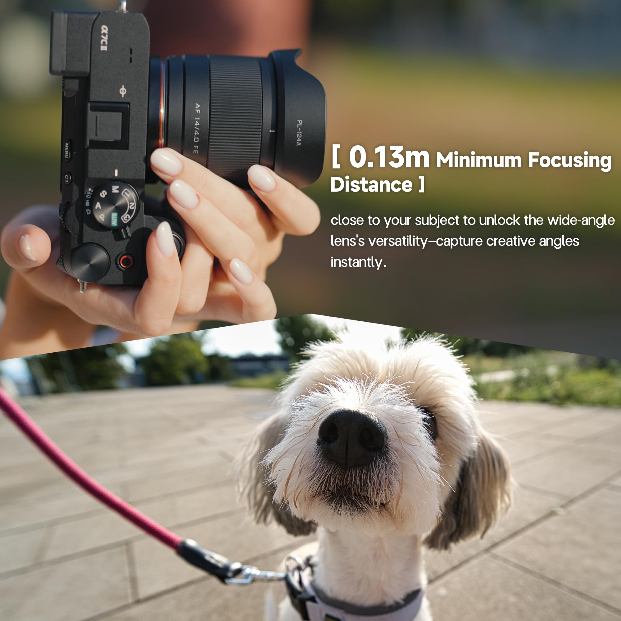 VILTROX AF 14mm F4.0 Objectif pour Plein Format Autofocus Ultra Grand Angle à focale Fixe (pour Sony FE)