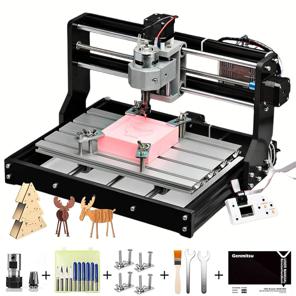 Sain Smart Genmitsu CNC ルーターキット 3018 PRO Genmitsu 3018-PRO Desktop CNC Router Machine DIY Kit