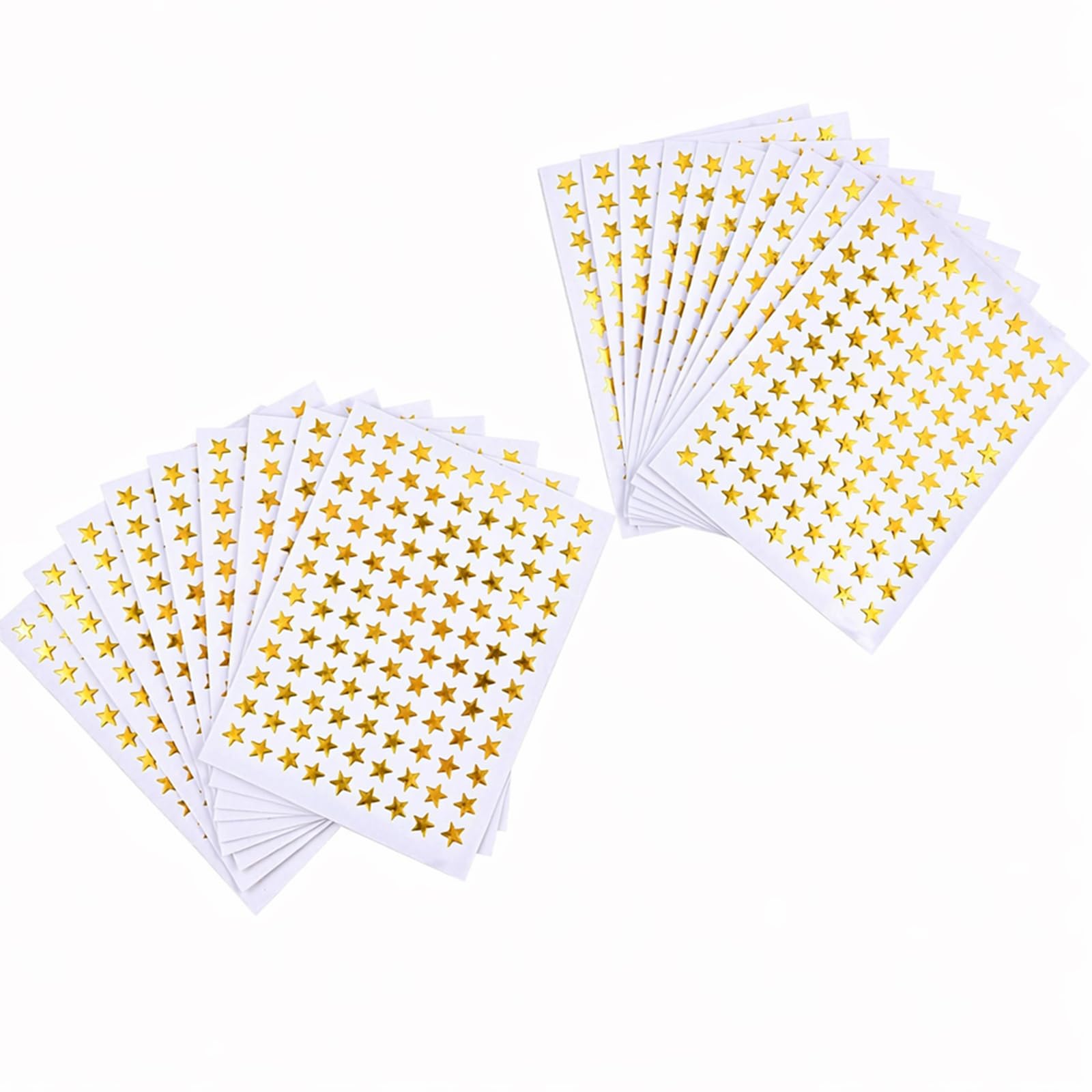 2,160 Gold Star Stickers, mini Stickers Perfect for rewarding Children