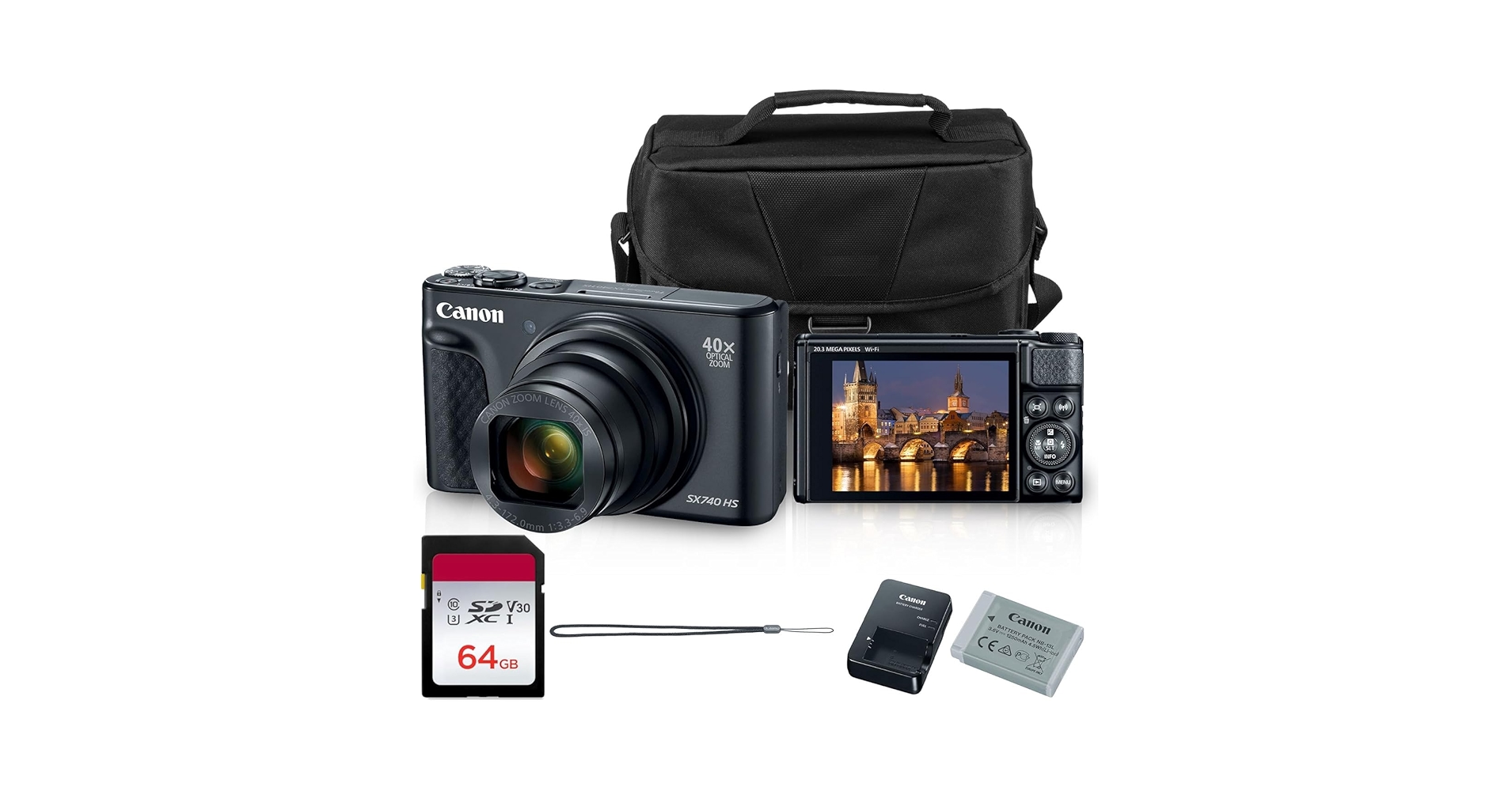 Amazon.com : Canon PowerShot SX740 HS Digital Camera | 20.3MP CMOS
